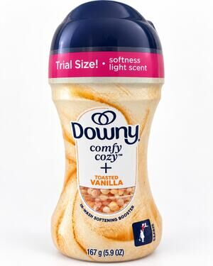 Downy Comfy Cozy Toasted Vanilla In-Wash Softening Booster 5.9 oz Trial Size